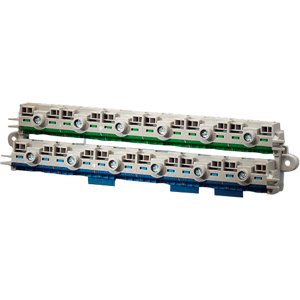 Hensel PE-en Nul-klem voor KV 12 module breed. per PE/N 6x25mm&sup2; en 24x4 mm&sup2; - 61000731 etim internet - 20010851