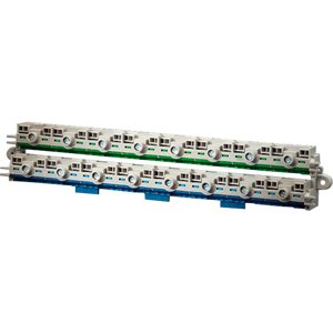 Hensel PE-en Nul-klem voor KV 18 module breed. per PE/N 8x25mm&sup2; en 32x4 mm&sup2; - 61000732 etim internet - 20010852