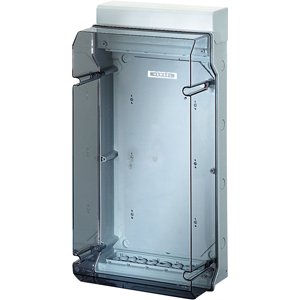 Hensel Lege behuizing KV IP65. 295x583x182 mm. Tule invoer. Tranparant deksel - 6100100 etim internet - 20010820