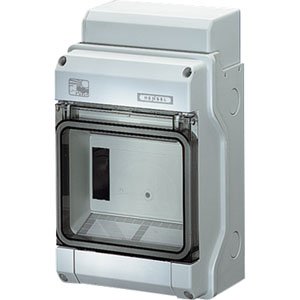 Hensel Automatenbehuizing KV Polycarbonaat IP65. 6 mod. Inv M20/25/32. +PE - 61001102 etim internet - 20010861