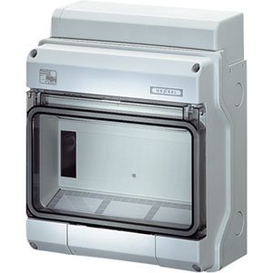Hensel Automatenbehuizing KV Polycarbonaat IP65. 9 mod. Inv M20/25/32. +PE - 61001103 etim internet - 20010862