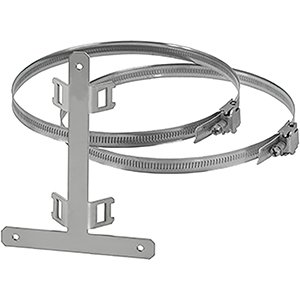 Hensel Montageset Mast- of Paalbevestiging voor KV. 4.5 module breed. RVS - 61001153 etim internet - 20010856