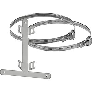 Hensel Montageset Mast- of Paalbevestiging voor KV. 6 module breed. RVS - 61001154 etim internet - 20010857
