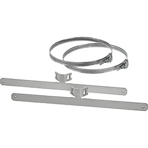 Hensel Montageset Mast- of Paalbevestiging voor KV. 18 module breed. RVS - 61001156 etim internet - 20010854