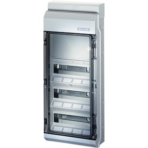 Hensel Automaten behuizing KV IP65 36 modul 3x12 +extra Din rail. Tule invoer - 6100434 etim internet - 20010832