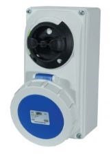 PCE afschakelbare wcd 16A 3P 250V 6H ip67 - 61132 6 - 61132-6