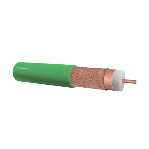 COAX KABEL C9 groen - 6135ecd279182ddbadcf46eee29dba35 - 1091918