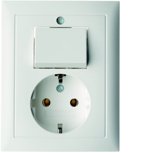 BERKER combi wissel ra mat wit 6143561949 - 6143561949 - 3200088