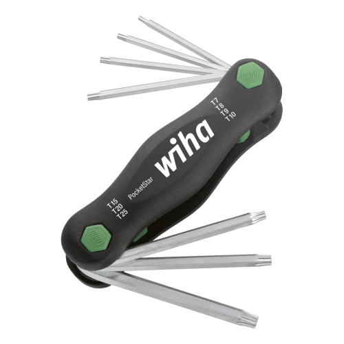 WIHA TORXsleutelset PocketStar uitklaphouder 363P T7-T25, 7-delig - 61b52528 e597 4d07 9d51 957042361f03 - 20012958