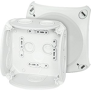 Hensel Kabeldoos IP66. BM2. zonder klem. M20/25 membranen. Grijs - 62000002 etim internet - 20010366