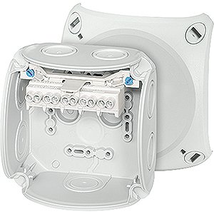 HENSEL kabeldoos ip66 104x104x70mm klem.strook DK0404G - 62000004 etim internet - 2551515