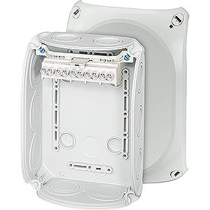 Hensel Kabeldoos IP66. BM4. 1.5-6 mm&sup2;. 5 polig. M25/32 membranen. Grijs - 62000009 etim internet - 20010384