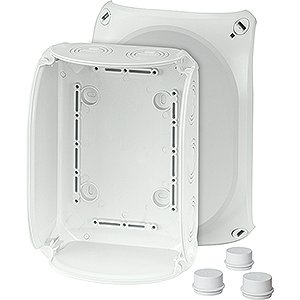Hensel Kabeldoos IP66. BM5. zonder klem. invoer M25/32/40. Grijs - 62000012 etim internet - 20010387