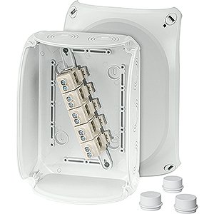 Hensel Kabeldoos IP66. BM5. 4-10 mm&sup2;. 5 polig. invoer M25/32/40. Grijs - 62000013 etim internet - 20010388