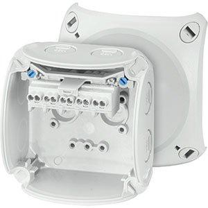Hensel Kabeldoos IP66/67/69. BM1. 0.75-2.5 mm&sup2;. 5 polig. Invoer M20. Grijs - 62000043 etim internet - 20010707