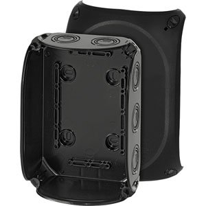 Hensel Kabeldoos IP66/67/69. BM4. Zonder klem. Invoer M20/25/32. Zwart - 62000058 etim internet - 20010724