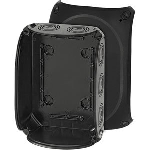 HENSEL lasdoos 210x155x92mm KF1600B zwart - 62000064 etim internet - 11000702
