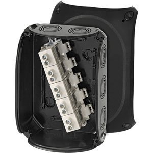 Hensel Kabeldoos IP66/67/69. BM5. 6-16 mm&sup2;. 5 polig. Invoer M25/32/40. Zwart - 62000068 etim internet - 20010738