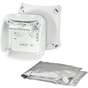 Hensel Kabeldoos IP66/68. BM2. 0.75-2.5 mm&sup2;. 5 polig. met Gietmassa. Grijs - 62000099 etim internet - 20011351