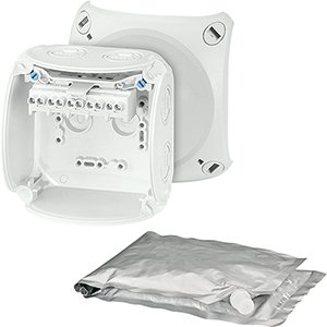 Hensel Kabeldoos IP66/68. BM2. 1.5-4 mm&sup2;. 5 polig. met Gietmassa. Grijs - 62000101 etim internet - 20011353