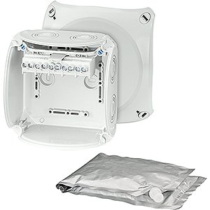 Hensel Kabeldoos IP66/68. BM3. 1.5-6 mm&sup2;. 5 polig. met Gietmassa. Grijs - 62000105 etim internet - 20011357