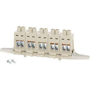 Hensel Klemmenset 6-35 mm&sup2;. 5-polig. 2 klemmen per pool voor EB/DK/KF 25 - 62000119 etim internet - 20010416
