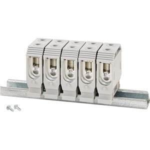 Hensel Klemmenset 16-50 mm&sup2;. 5-polig. 2 klemmen per pool voor EB/DK/KF 50 - 62000121 etim internet - 20010418