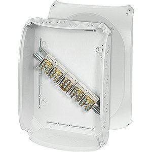 Hensel Kabeldoos IP66. BM8. 6-35 mm&sup2;. 5 polig Aftak. invoer M25/40/63. Grijs - 62000170 etim internet - 20010402