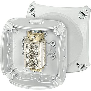 HENSEL kabeldoos ip66 93x93x62mm klem.strook RK0207T - 62000173 etim internet - 11002471