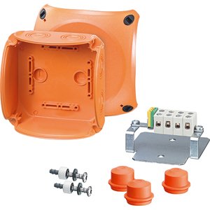 Hensel Kabeldoos Functiebehoud IP65. BM3. 1.5-4 mm&sup2;. 5 polig. Oranje - 62000182 etim internet - 20010501