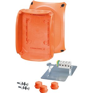 Hensel Kabeldoos Functiebehoud IP65. BM5. 1.5-10 mm&sup2;. 5 polig. Oranje - 62000184 etim internet - 20010505