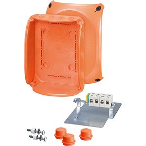 Hensel Kabeldoos Functiebehoud IP65. BM5. 1.5-16 mm&sup2;. 5 polig. Oranje - 62000185 etim internet - 20010506