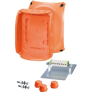 Hensel Kabeldoos Functiebehoud IP65. BM5. 1.5-2.5 mm&sup2;. 5 polig. Oranje - 62000186 etim internet - 20010504