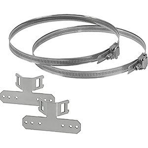 Hensel Montageset Mast- of Paalbevestiging voor EB/DK/KF 10-16. RVS - 62000276 etim internet - 20010420