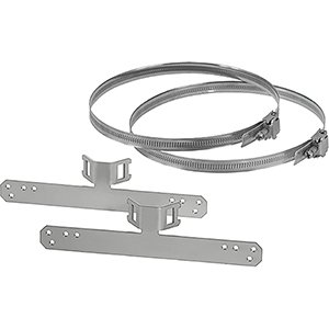 Hensel Montageset Mast- of Paalbevestiging voor EB/DK/KF 25-50. RVS - 62000277 etim internet - 20010421