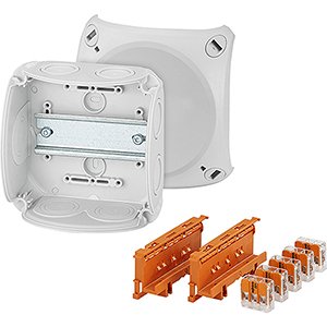 Hensel Kabeldoos IP66 BM3. 0.5-6 mm&sup2;. 5xWago. M25/32 membranen Grijs - 62000419 etim internet - 20010381