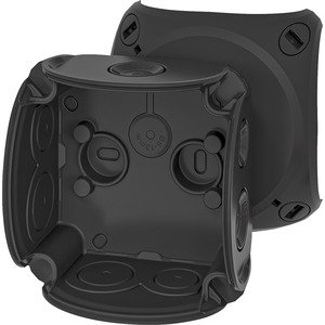 Hensel Kabeldoos IP66. BM0. zonder klem. M16/20 membranen. Zwart - 62000441 etim internet - 20010355