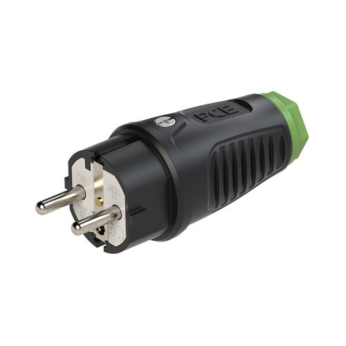 PCE Contactstop bus/randaarde Taurus2 zwa/gro rubber 16A 250V~ - 63163774aea6cc1f037207e3a840b815 - 20158112