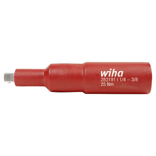 WIHA Verloopadapter 3/8" inw. naar 1/4" uitw. 1000V ge&iuml;soleerd 283799 - 63566fb5 d8a8 4d76 8761 57a4710ef179 - 20014360
