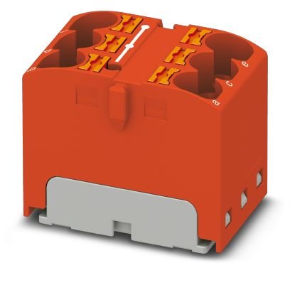 PHOENIX verdelerblok PTFIX 6X4 RD - 64687afe6b8e52bc2075dcf25ad9cc51 - 11006131