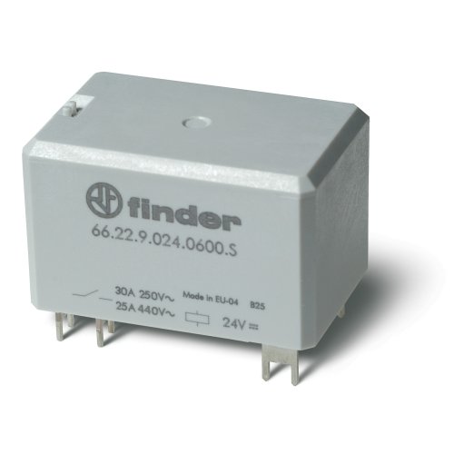 Finder FIN RELAIS 2M 30A 12VDC - 6622 0600 - 20007774