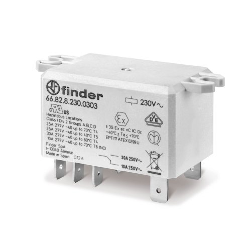 Finder FIN RELAIS 2W 30A 230VAC - 668282300303 - 20007786