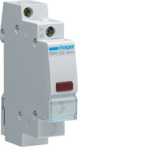 HAGER signaalmodule rood 230v SVN122 - 668f5847c5208184c670c49217cf1dd4 - 11003960