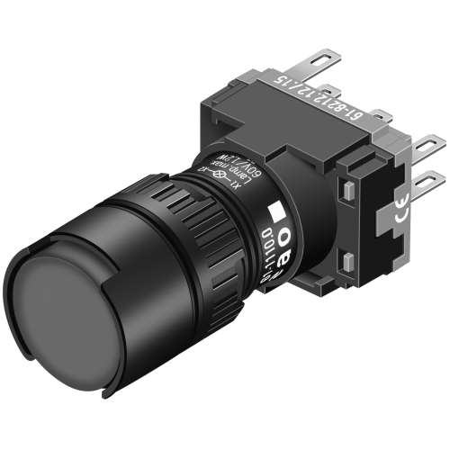 EAO Drukknop frontelement D=18 stap verlicht - 6702b04632cd2ea2b6e141252bcd46cd - 20043255
