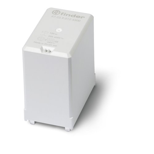 Finder FIN RELAIS 50A 2M 12VDC/AgSnO2/&ge;3mm. - 672290124300 - 20007797
