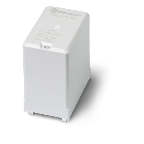 Finder FIN RELAIS 50A 2M 12VD/AgSnO2/&ge;5,2mm. - 672290124500 - 20007798