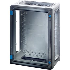 Hensel Lege behuizing. BM2. 270x360x163. wand Open. Transparant deksel - 68000001 etim internet - 20010521
