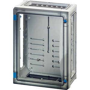 Hensel KWh meterkast 1x kWh meter. 270x360x186. wand Open. Transparant deksel - 68000020 etim internet - 20010573