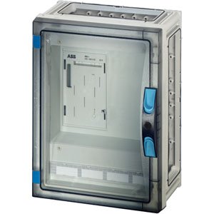 Hensel KWh meterkast 1x Electr. meter. 270x360x186. wand Open Transp. deur - 68000021 etim internet - 20010574