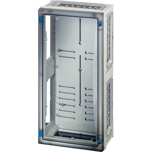 Hensel KWh meterkast 2x kWh meter. 270x540x163. wand Open. Transparant deksel - 68000022 etim internet - 20010576